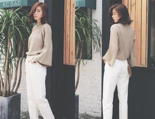 哈伦裤怎么搭配也好看,怎么搭配哈伦裤