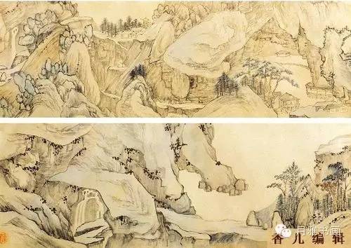 清代龚贤山水画高清大图,清代山水画名家作品欣赏