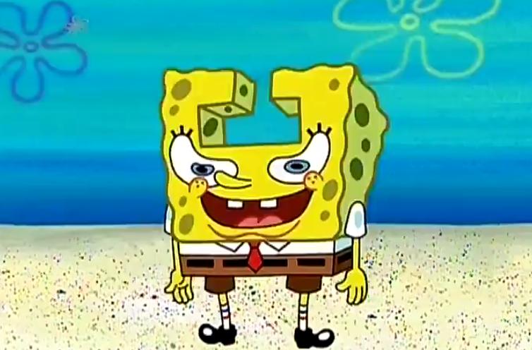 海绵宝宝哄小朋友不哭,海绵宝宝哄小朋友开心