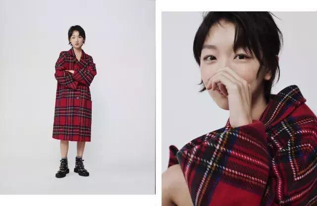 周冬雨burberry最新照片,burberry全球形象大使