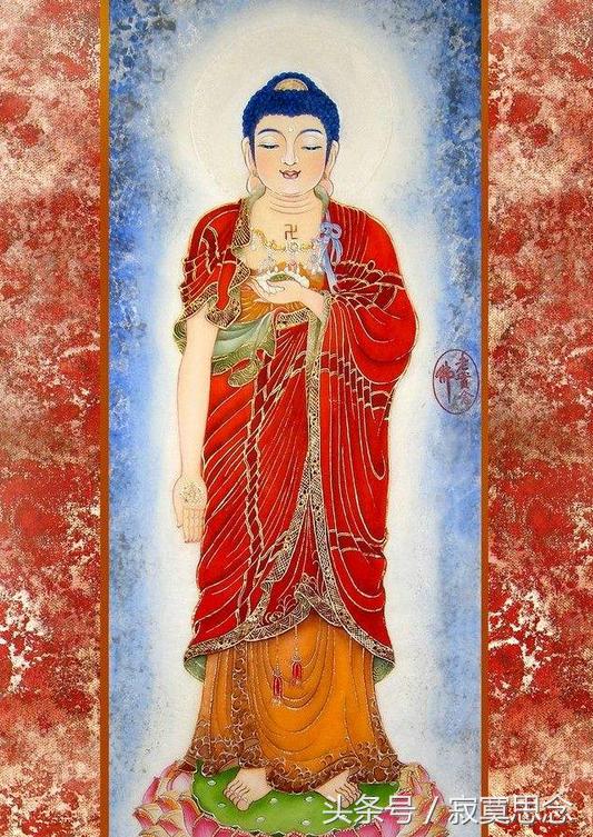 正版高清值得珍藏的阿弥陀佛图片，念诵礼拜可事业顺利平安吉祥
