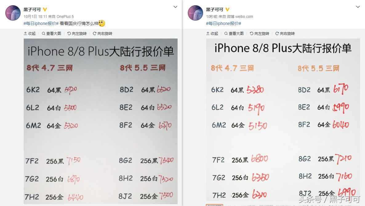 iphone8最便宜价格,iphone8刚出时候价格