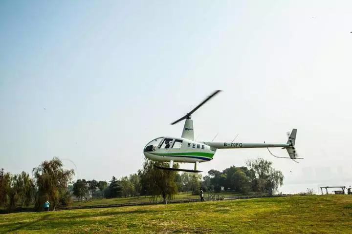 花300元直升飞机高空看无锡真的有!