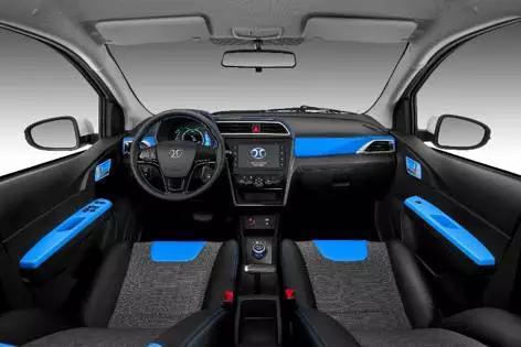 ec改装车展,ec7全新改款2023红色内饰