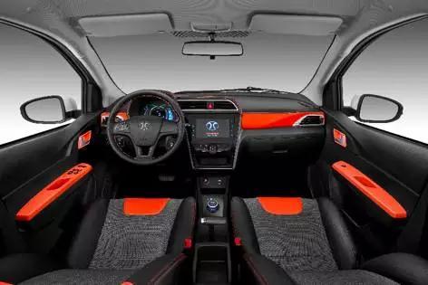 ec改装车展,ec7全新改款2023红色内饰