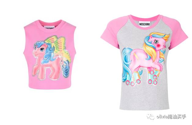moschinot恤必买款,moschino很清新的一款t恤
