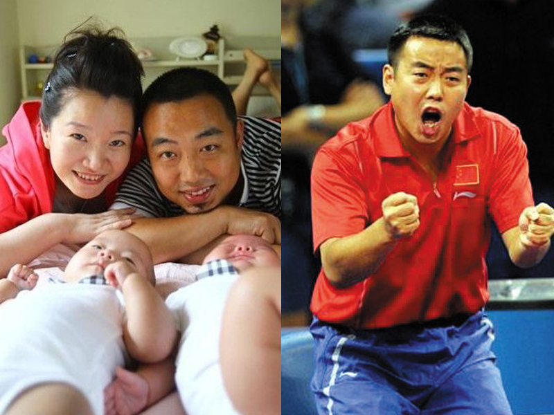 大师生个娃都双响，围观费德勒C罗刘国梁等体坛明星的双胞胎萌娃