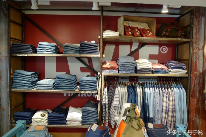 让顾客尖叫的店铺,lvc牛仔裤店铺