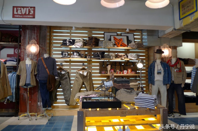 让顾客尖叫的店铺,lvc牛仔裤店铺