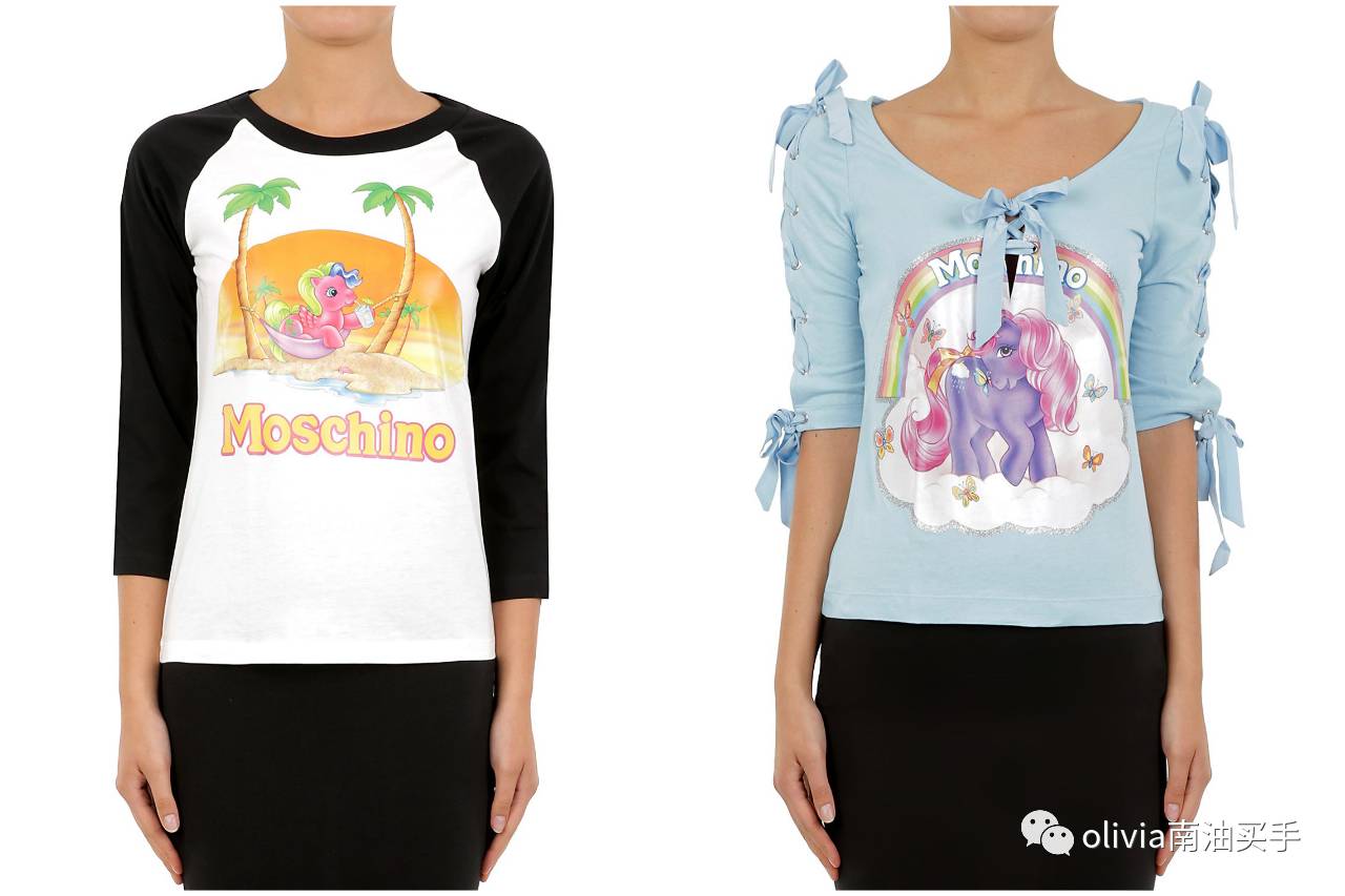 moschinot恤必买款,moschino很清新的一款t恤