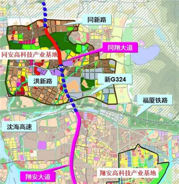 交通利好,同安新规划交通大爆发