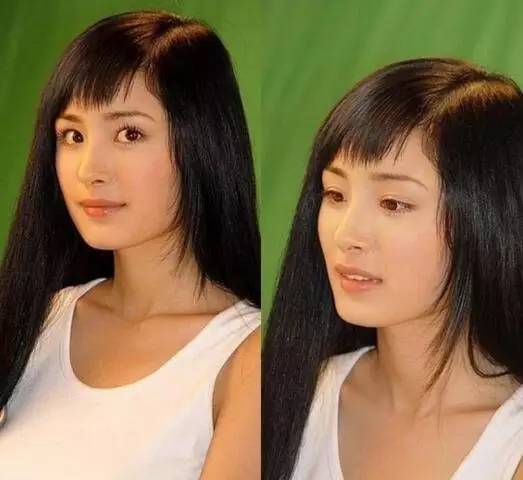 发际线低额头窄赵丽颖,赵丽颖改变的不只是发际线和额头