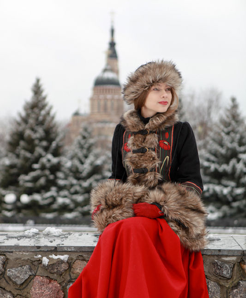 去俄罗斯,推荐买件貂皮带回去!