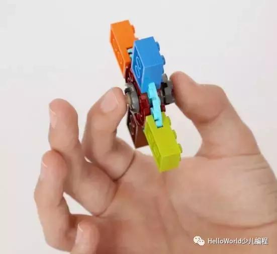 怎么用乐高拼指尖陀螺,乐高积木机械系列指尖陀螺