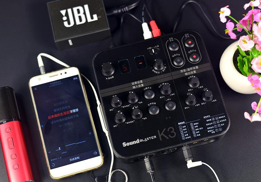 创新k3声卡手机直播教程,创新k3声卡怎么调效果最佳