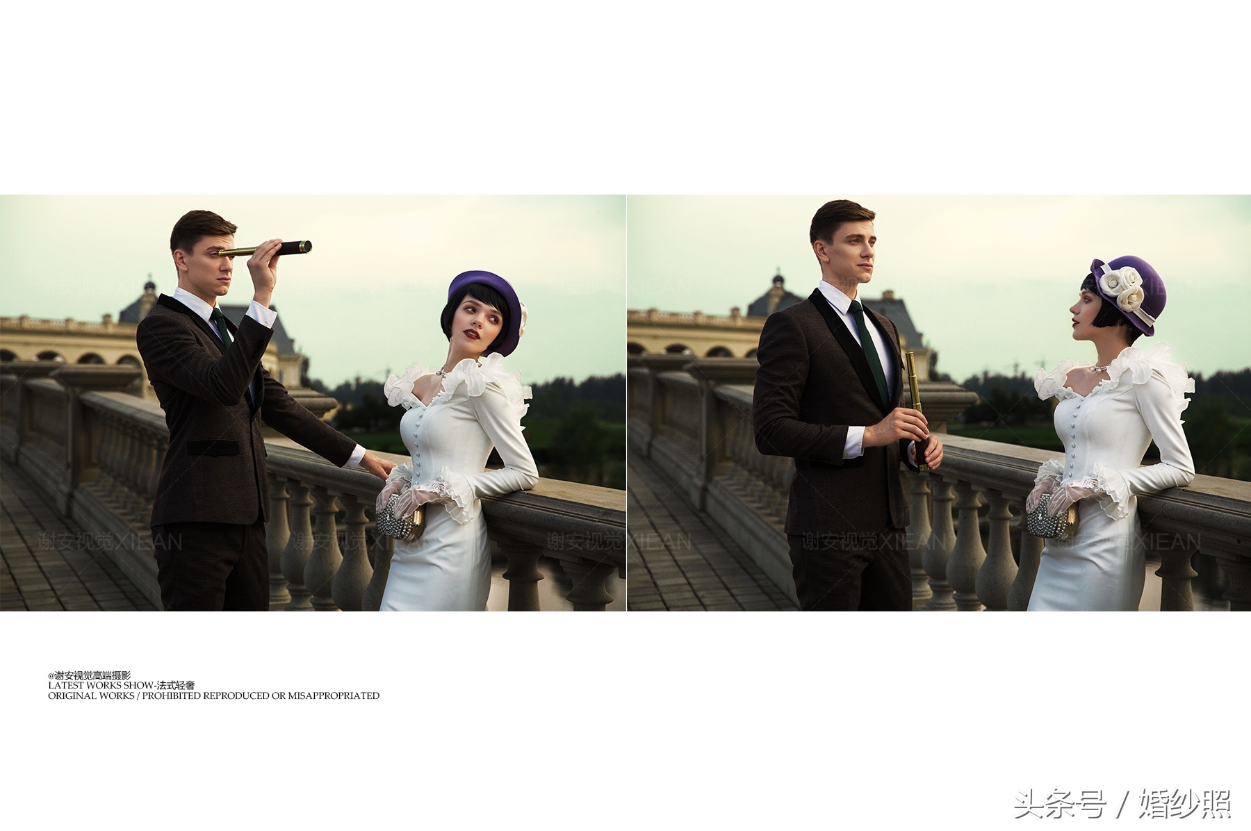 法国印象婚纱照场地预约,法式婚纱照也太好看了吧