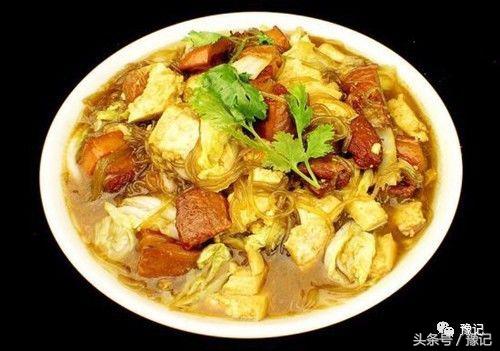 河南烩面大杂烩,河南烩菜面和烩面