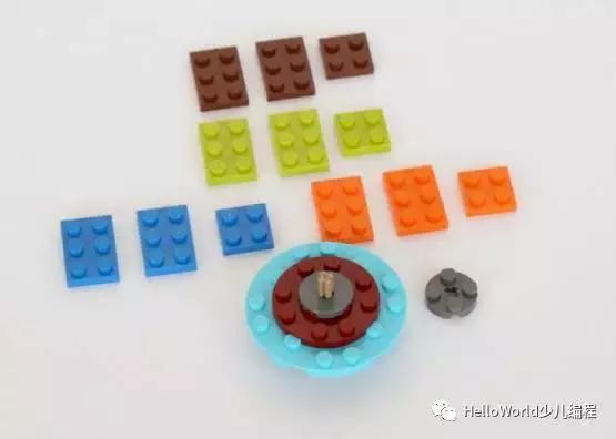 怎么用乐高拼指尖陀螺,乐高积木机械系列指尖陀螺