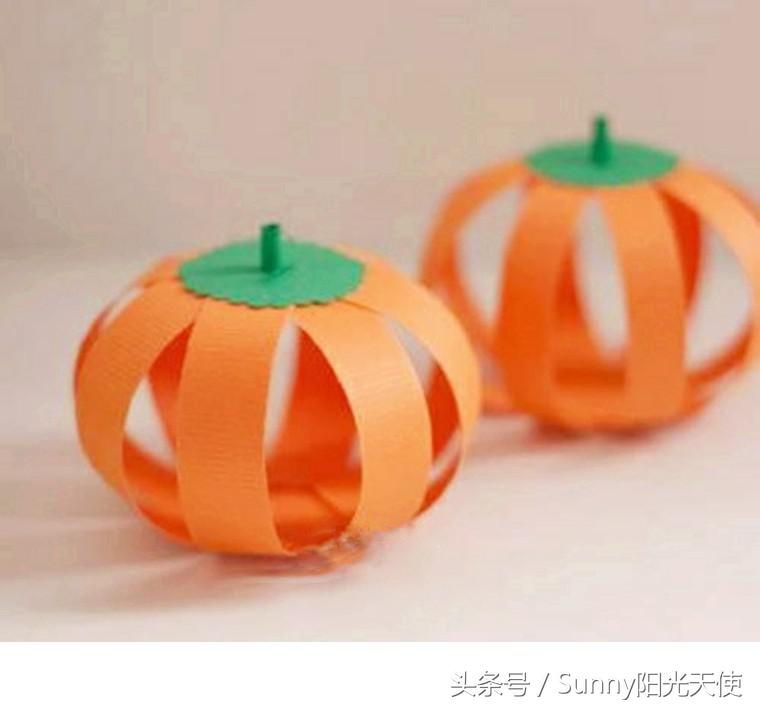 如何制作南瓜灯笼教程图解,南瓜灯笼怎么做用真的南瓜