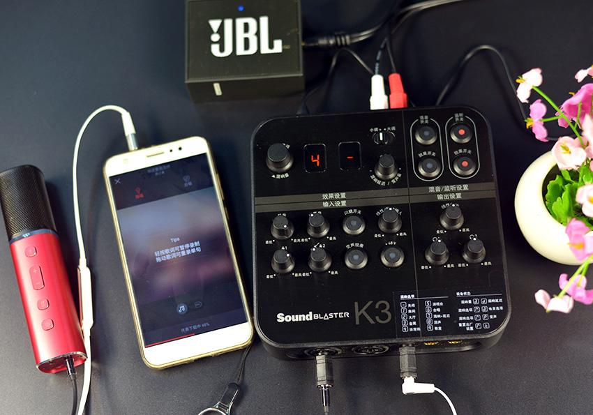 创新k3声卡手机直播教程,创新k3声卡怎么调效果最佳