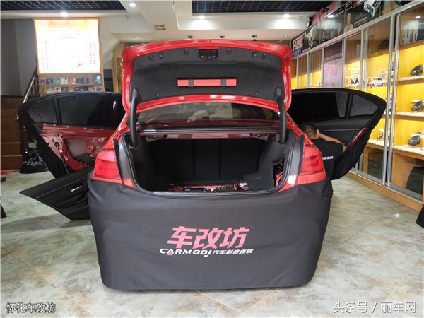 经开区宝马3系音响改装效果,广元宝马3系改装灯光