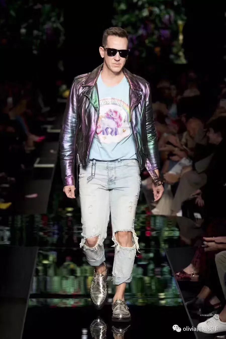 moschinot恤必买款,moschino很清新的一款t恤