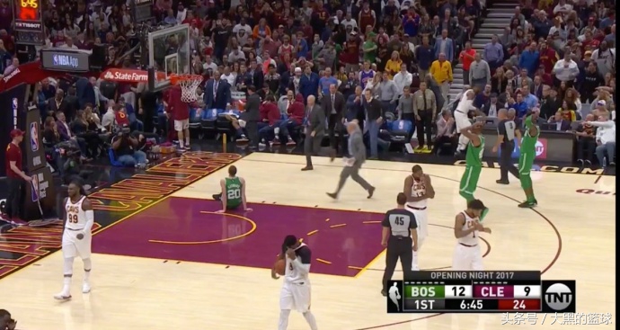 骑士对凯尔特人海沃德受伤,nba断腿恐怖瞬间海沃德