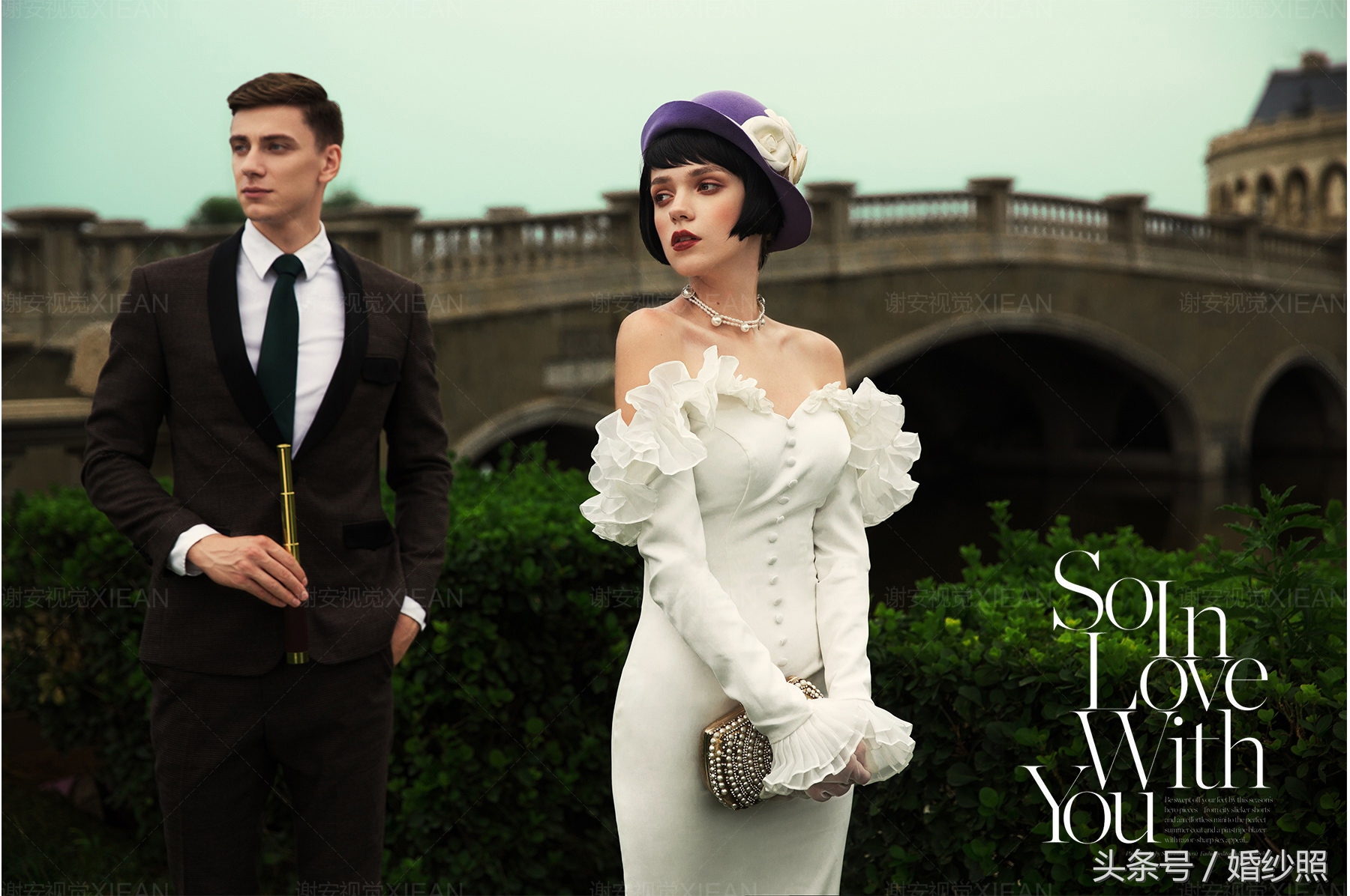 法国印象婚纱照场地预约,法式婚纱照也太好看了吧