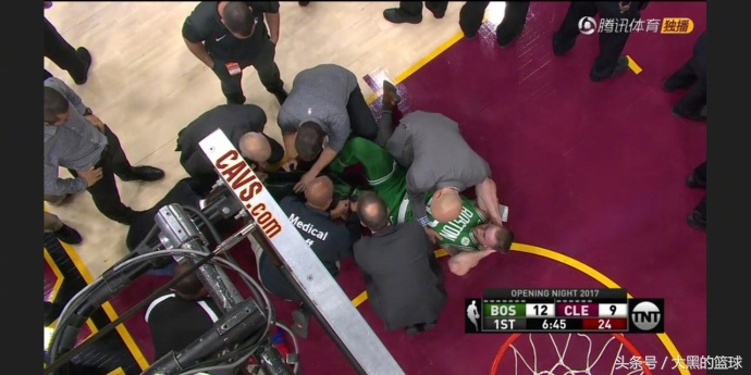 骑士对凯尔特人海沃德受伤,nba断腿恐怖瞬间海沃德