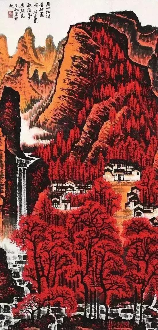 拍卖上亿的长幅国画作品,画家刘元生国画香港拍卖作品