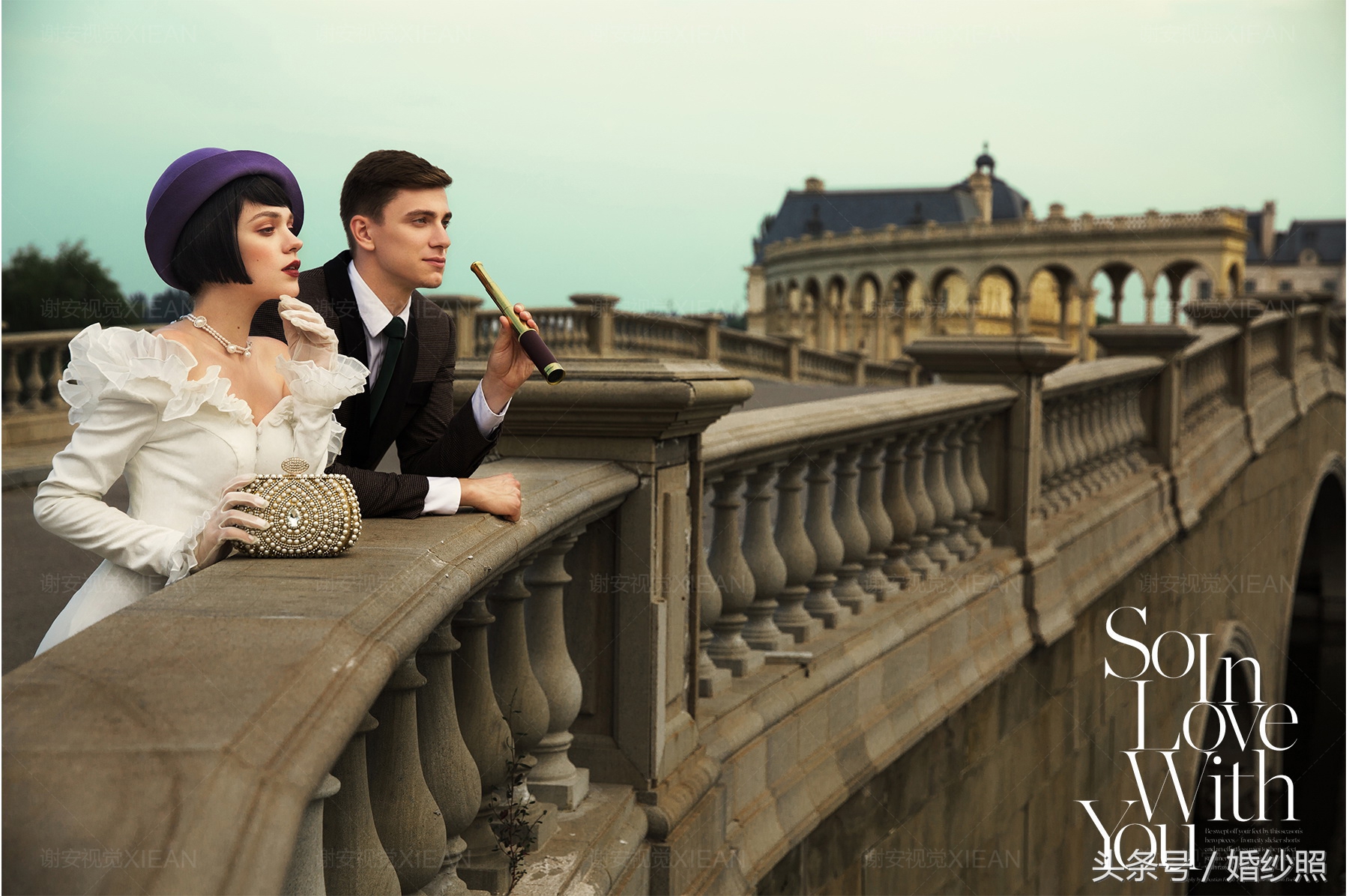 法国印象婚纱照场地预约,法式婚纱照也太好看了吧