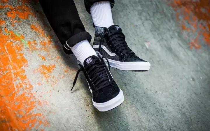 vans值得入手的鞋子,vansretrosportsk8-mid粉紫