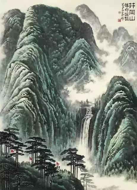 拍卖上亿的长幅国画作品,画家刘元生国画香港拍卖作品