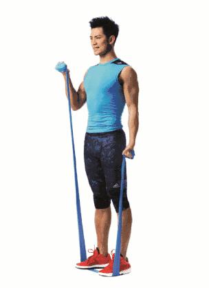 便捷简单的弹力绳，雕刻肌肉曲线燃烧身体脂肪，在家就能练！