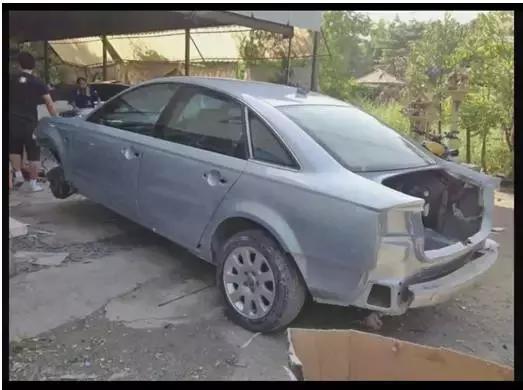 04老款奥迪a6改装现场视频,04老奥迪a6改装案例大全