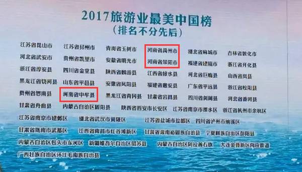 河南3地被评为中国最美目的地;首批销往国内iPhoneX从郑州发货