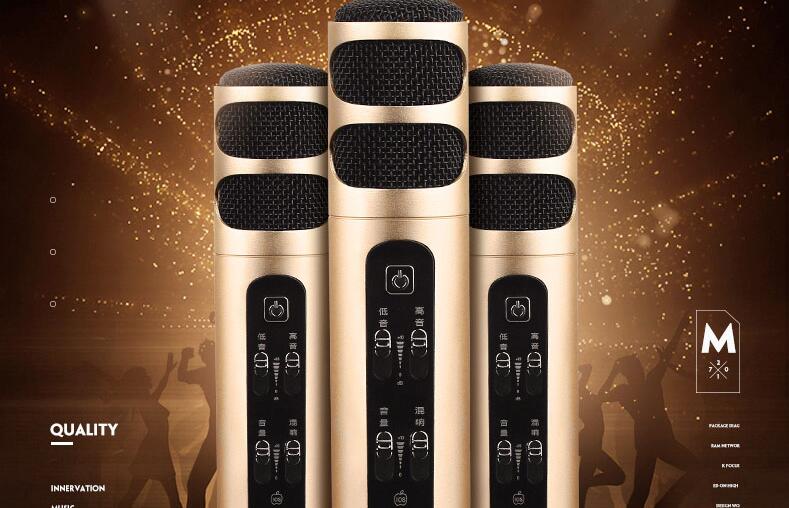 想唱就唱电视ktv麦克风推荐,无线声卡麦克风唱吧