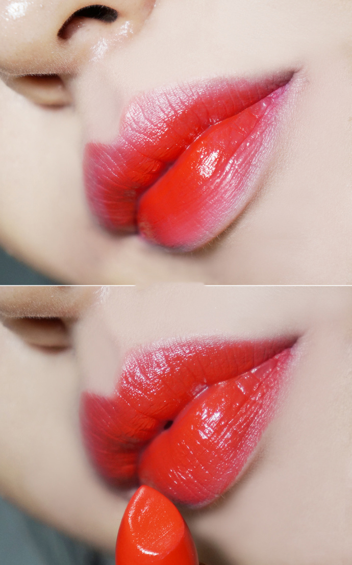 ysl圣罗兰全新银管口红荔枝冻饮,ysl金管口红壳子