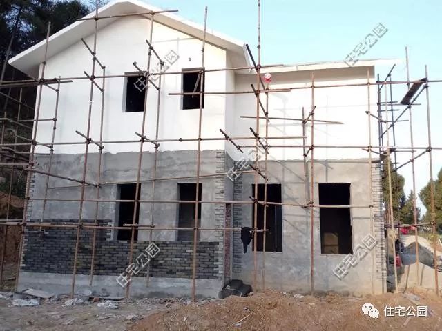 中国真实农村现代别墅,成都农村中式别墅建造