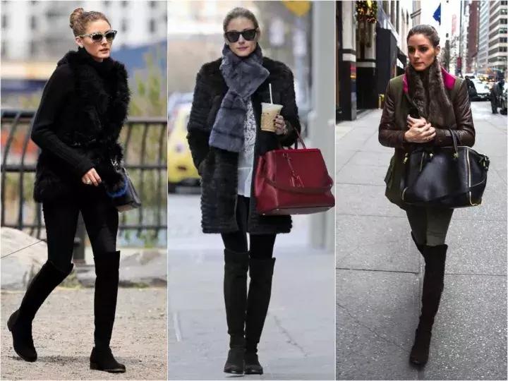 保暖又时髦的过膝靴怎么穿,实用的靴子