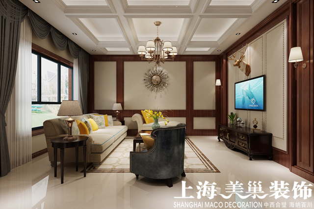 带你欣赏美式风格的魅力——美巢装饰焦作分公司