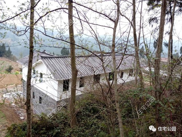 中国真实农村现代别墅,成都农村中式别墅建造