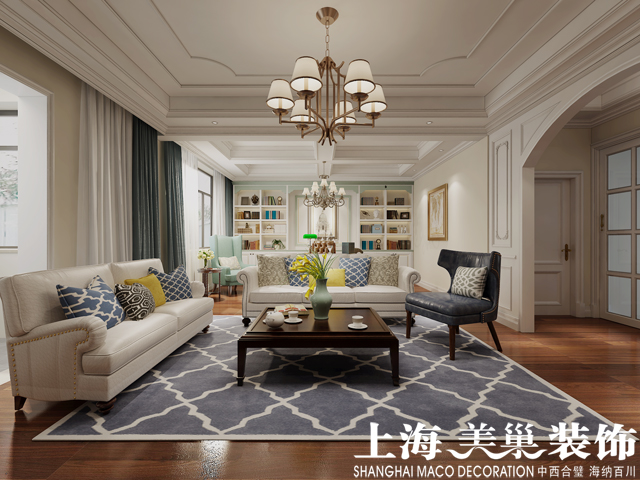 带你欣赏美式风格的魅力——美巢装饰焦作分公司