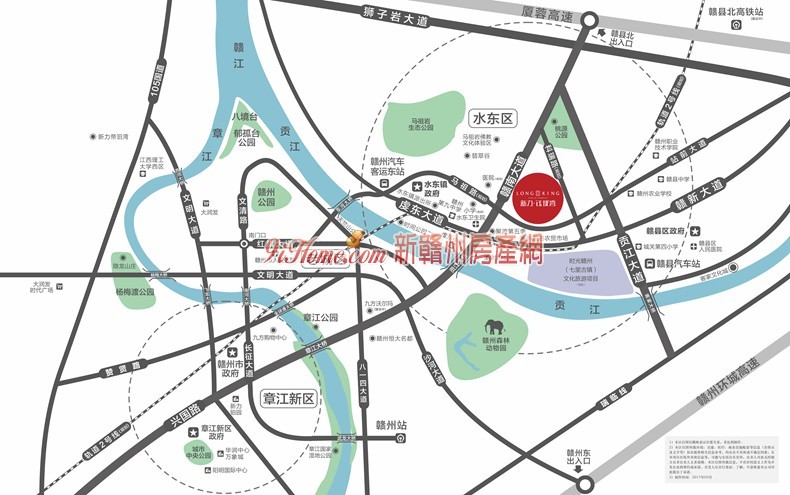 赣州新力钰珑湾,赣州新力钰珑湾占地面积