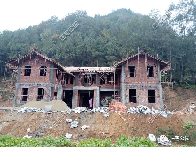 中国真实农村现代别墅,成都农村中式别墅建造