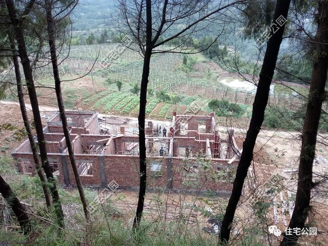 中国真实农村现代别墅,成都农村中式别墅建造