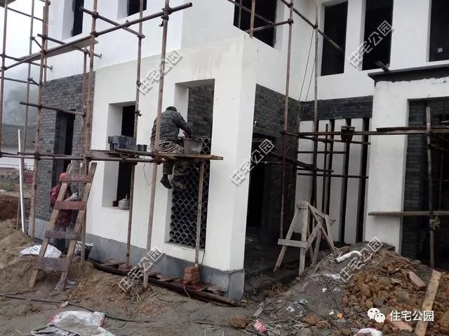 中国真实农村现代别墅,成都农村中式别墅建造