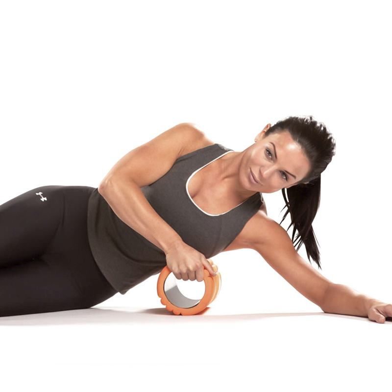 瑜伽滚轴按摩轮,瑜伽按摩滚轴使用方法