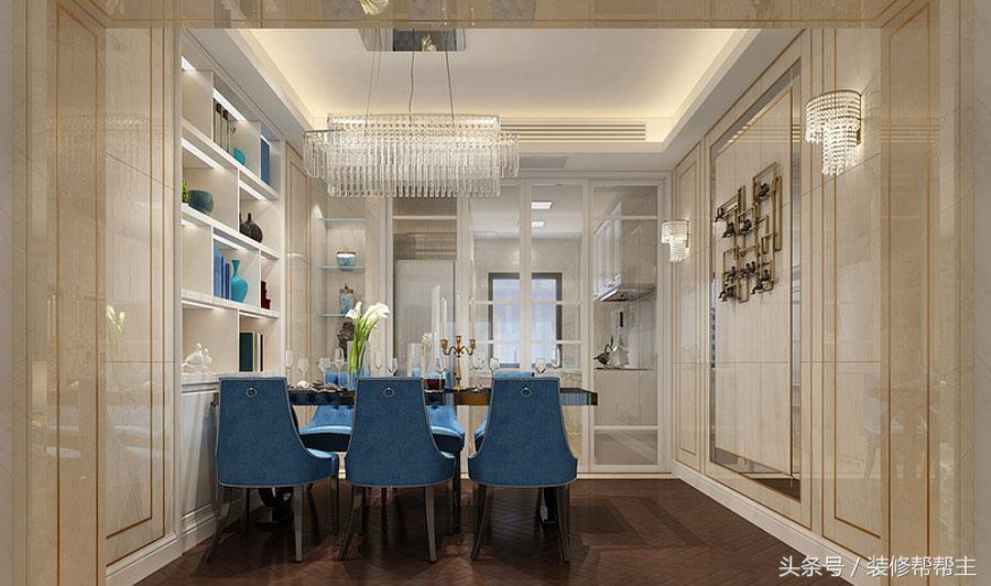 客厅暖色系抛釉砖,装修风格亚金色