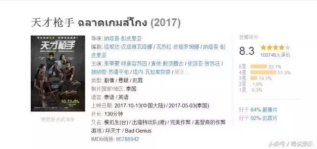 泰国电影天才枪手是真的吗,泰国电影天才枪手事件